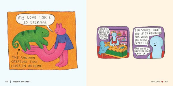 Weird to Exist: Simple Comics About Complex Emotions