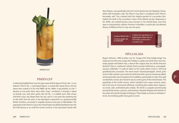 The Encyclopedia of Cocktails: The People, Bars & Drinks, with More Than 100 Recipes