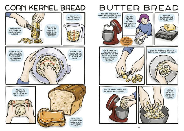 Let's Make Bread!: A Comic Book Cookbook