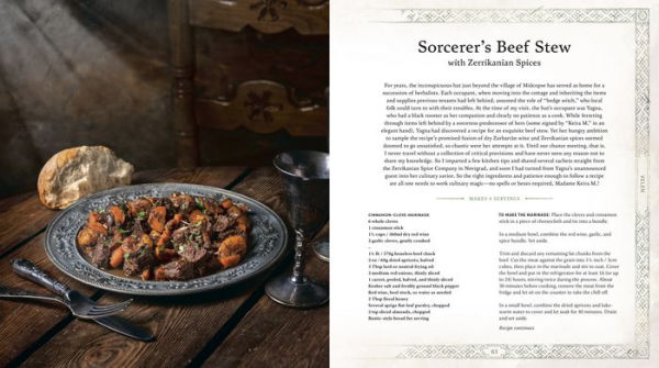 The Witcher Official Cookbook: Provisions, Fare, and Culinary Tales from Travels Across the Continent
