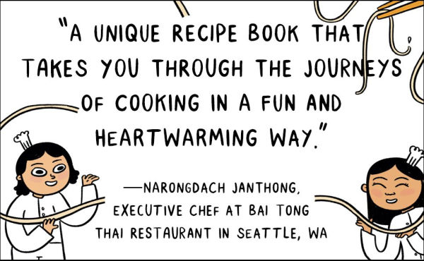 Noodles, Rice, and Everything Spice: A Thai Comic Book Cookbook