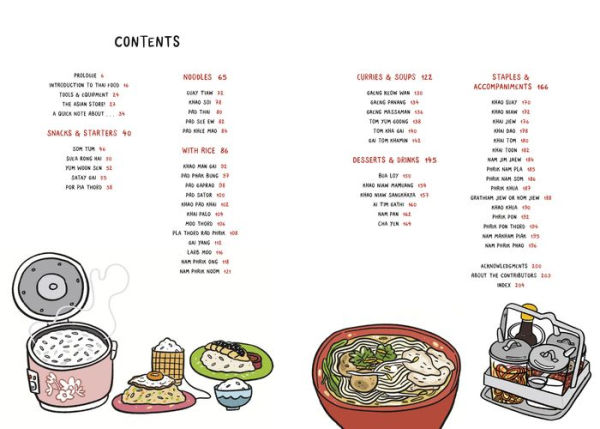 Noodles, Rice, and Everything Spice: A Thai Comic Book Cookbook