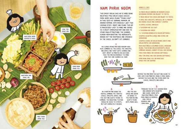 Noodles, Rice, and Everything Spice: A Thai Comic Book Cookbook