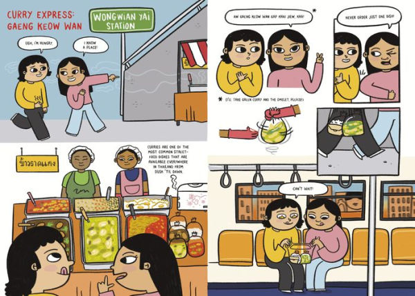 Noodles, Rice, and Everything Spice: A Thai Comic Book Cookbook