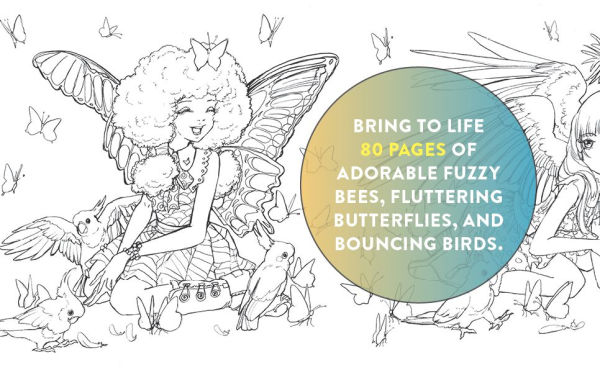 Pop Manga Flights of Fancy Coloring Book