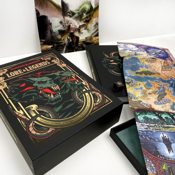 Lore & Legends [Special Edition, Boxed Book & Ephemera Set]: A Visual Celebration of the Fifth Edition of the World's Greatest Roleplaying Game