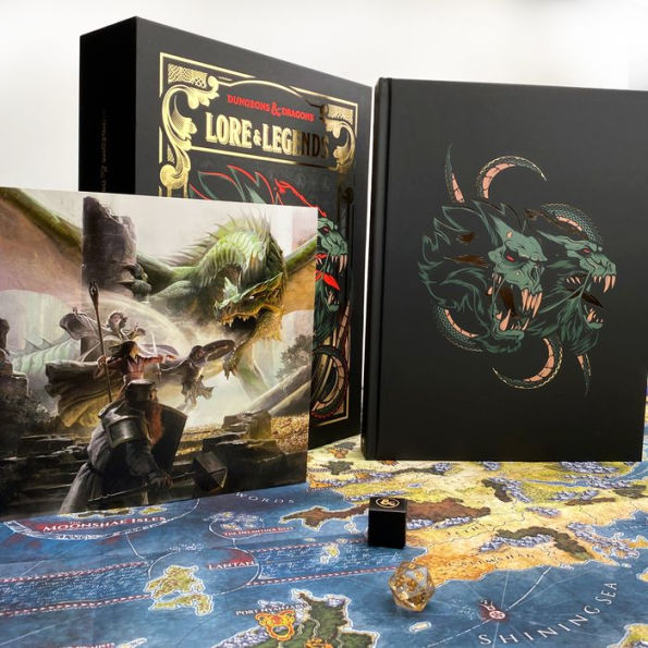 Lore & Legends [Special Edition, Boxed Book & Ephemera Set]: A Visual Celebration of the Fifth Edition of the World's Greatest Roleplaying Game