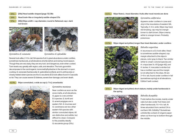 Mushrooms of Cascadia, Second Edition: An Illustrated Key to the Fungi Pacific Northwest