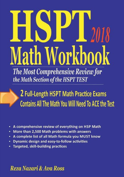 HSPT Math Workbook 2018: The Most Comprehensive Review for the Math Section of the HSPT TEST