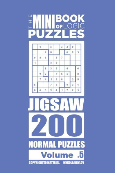 The Mini Book of Logic Puzzles - Jigsaw 200 Normal (Volume 5)