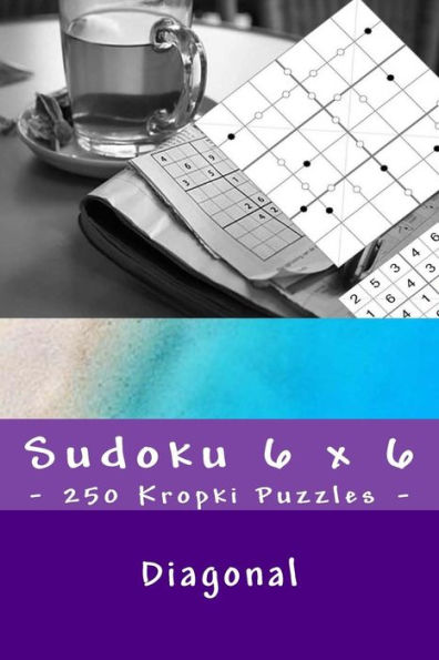 Sudoku 6 x 6 - 250 Kropki Puzzles - Diagonal: Time-tested