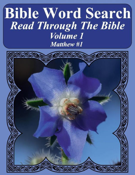 Bible Word Search Read Through The Bible Volume 1: Matthew #1 Extra Large Print