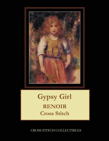 Gypsy Girl: Renoir Cross Stitch Pattern