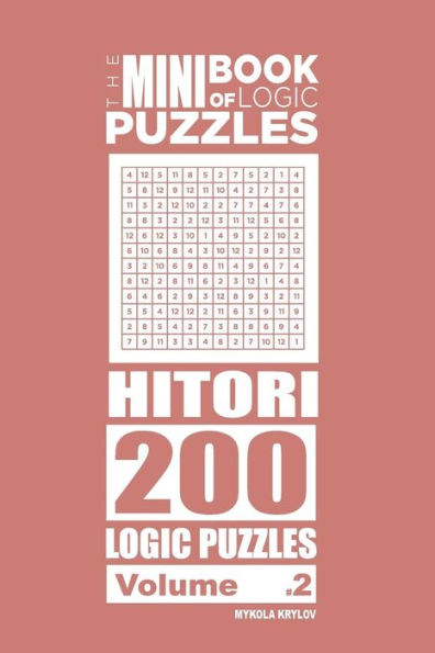 The Mini Book of Logic Puzzles - Hitori 200 (Volume 2)