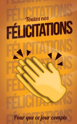 Toutes Nos Felicitations Orange Carte Livre D Or Taille M 12 7xcm By Thibaut Pialat Paperback Barnes Noble