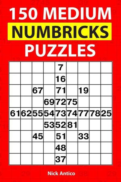 150 Medium Numbricks Puzzles