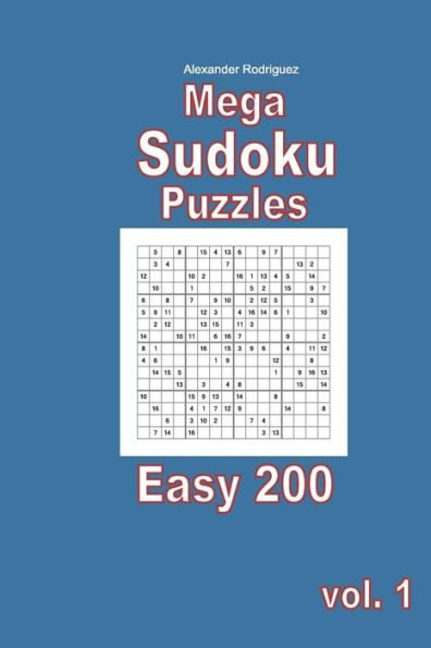 Mega Sudoku Puzzles - Easy 200 vol. 1