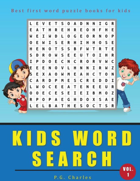 Kids Word Search: Best First Word Puzzle Books For Kids