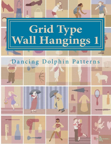 Grid Type Wall Hangings 1: in Plastic Canvas