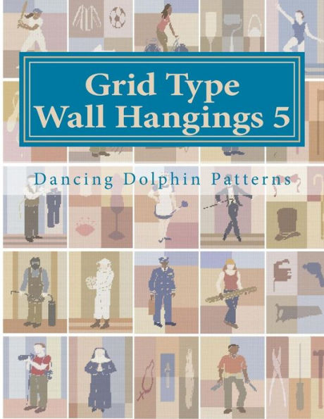 Grid Type Wall Hangings 5: in Plastic Canvas