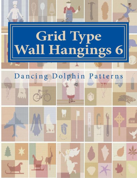 Grid Type Wall Hangings 6: in Plastic Canvas