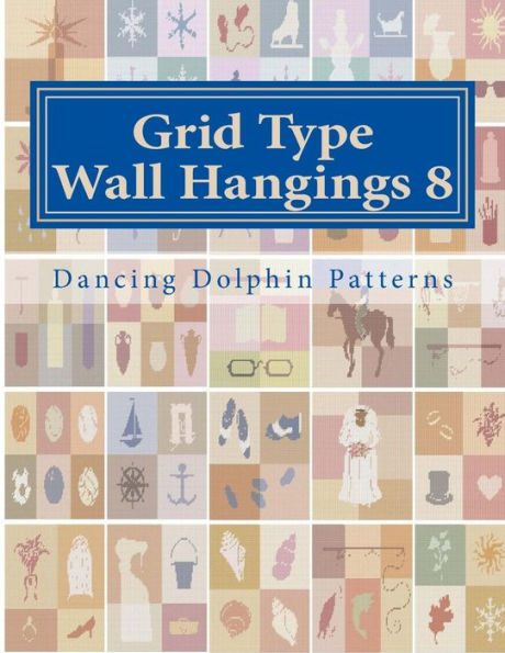 Grid Type Wall Hangings 8: in Plastic Canvas