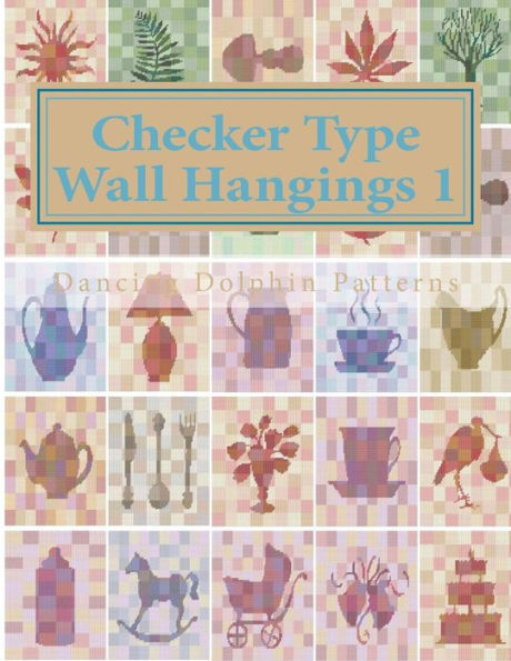 Checker Type Wall Hangings 1: in Plastic Canvas