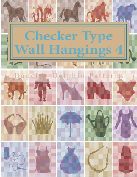 Checker Type Wall Hangings 4: in Plastic Canvas