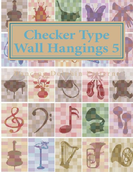 Checker Type Wall Hangings 5: in Plastic Canvas