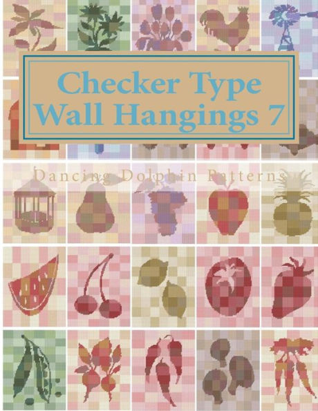 Checker Type Wall Hangings 7: in Plastic Canvas