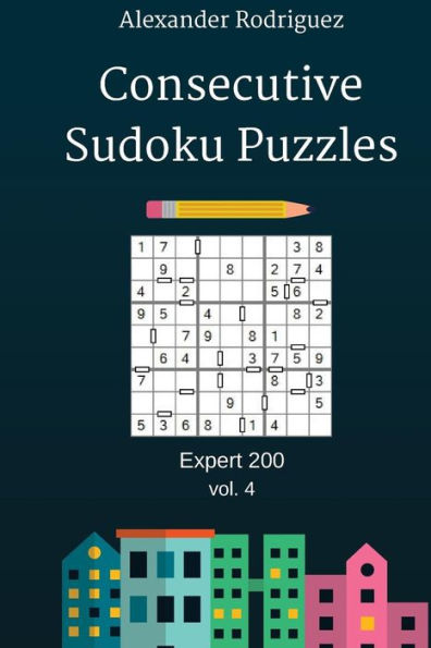 Consecutive Sudoku Puzzles - Expert 200 vol. 4