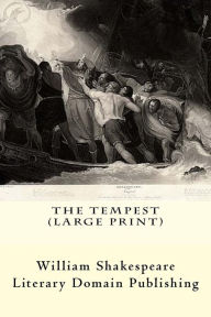 Title: The Tempest (Large Print), Author: Literary Domain Publishing
