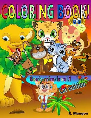 Coloring book: Animals vol.1 Cat edition