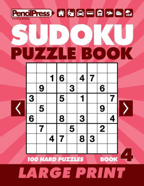Sudoku Puzzle Book 4 (Large Print)