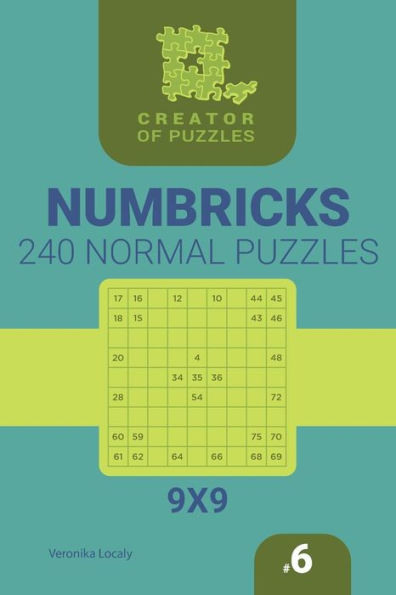 Creator of puzzles - Numbricks 240 Normal (Volume 6)