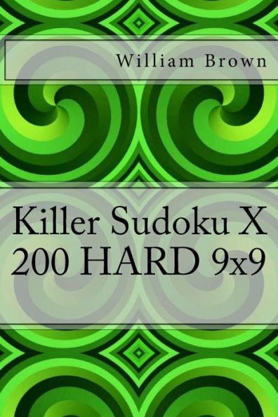 Killer Sudoku X - 200 HARD 9x9