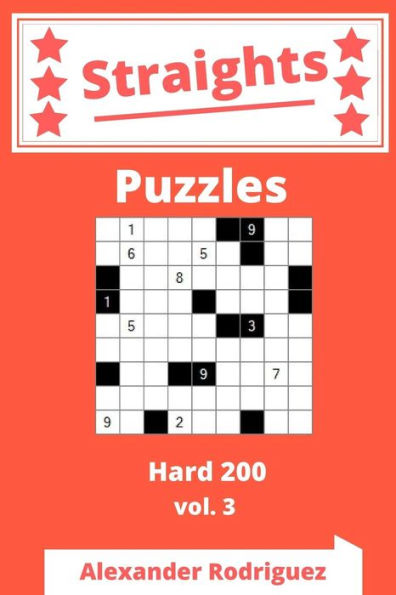 Straights Puzzles - Hard 200 vol. 3