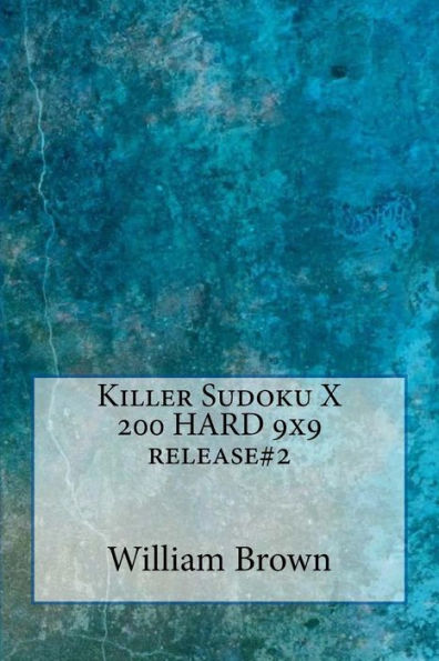 Killer Sudoku X - 200 HARD 9x9 release#2