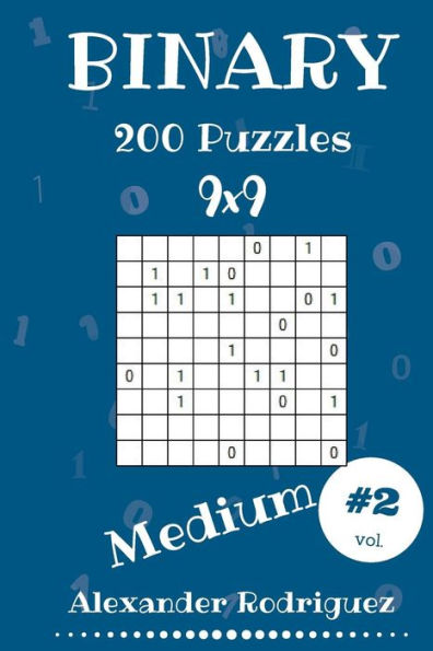 Binary Puzzles - Medium 200 vol. 2