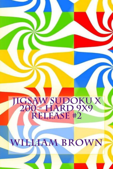 Jigsaw Sudoku X 200 - Hard 9x9 release #2