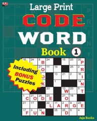 Title: Large Print CODE WORD Book 1, Author: Jaja Books