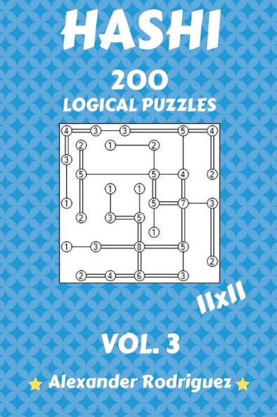 Hashi Logical Puzzles 11x11 - 200 vol. 3