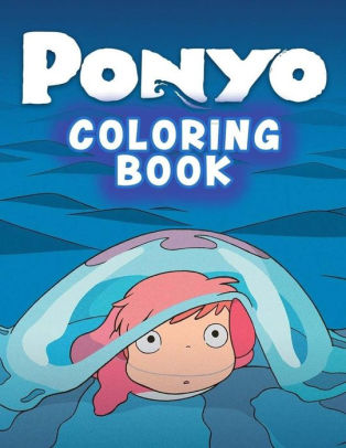 102 Ponyo Coloring Book Free Images