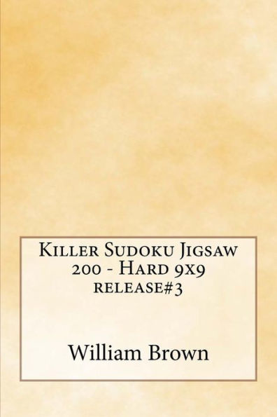 Killer Sudoku Jigsaw 200 - Hard 9x9 release#3