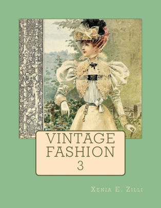 Vintage Fashion Colouring Book 3paperback - 