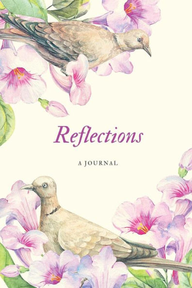 Reflections Journal with Flowers & Bird