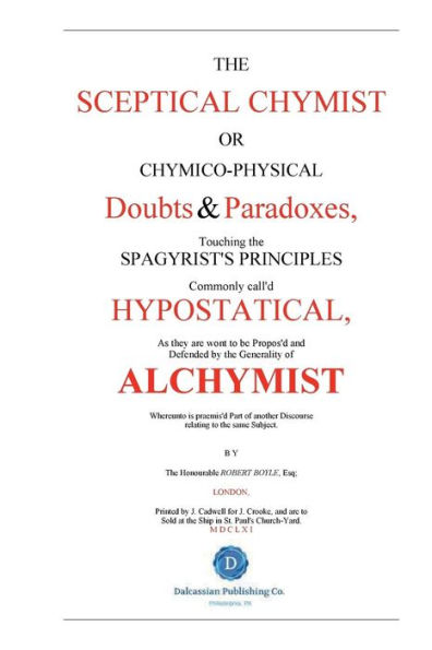 The Skeptical Chymist