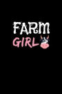Farm Girl: Farmer Country Girl Blank Lined Journal Notebook For Taking Notes, Planner, To Do, Writing Or Journaling