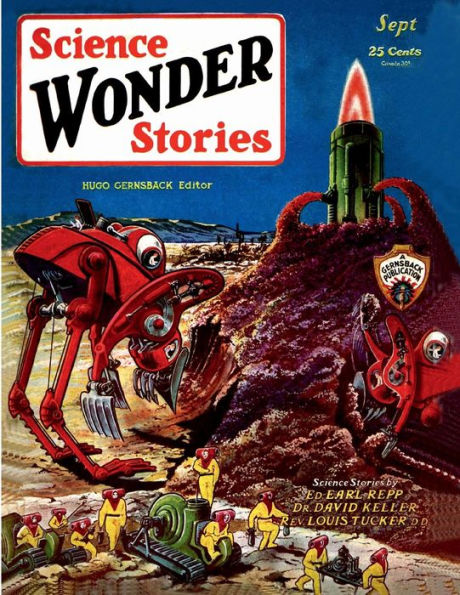 Science Wonder Stories, September 1929 by David H Keller, Ed