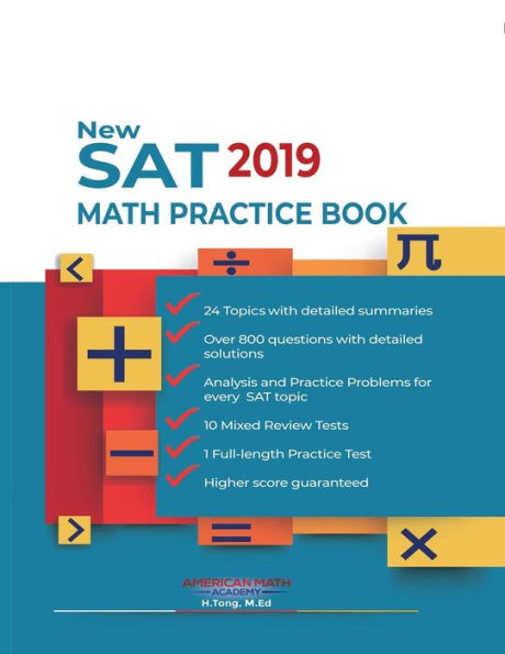 New SAT 2019 Math Practice Book